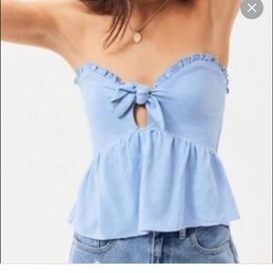 Tie front tube top L.A hearts pacsun